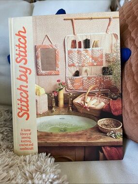 VINTAGE Stitch by Stitch Home Library of sewing, knitting, crochet & needlecraft
